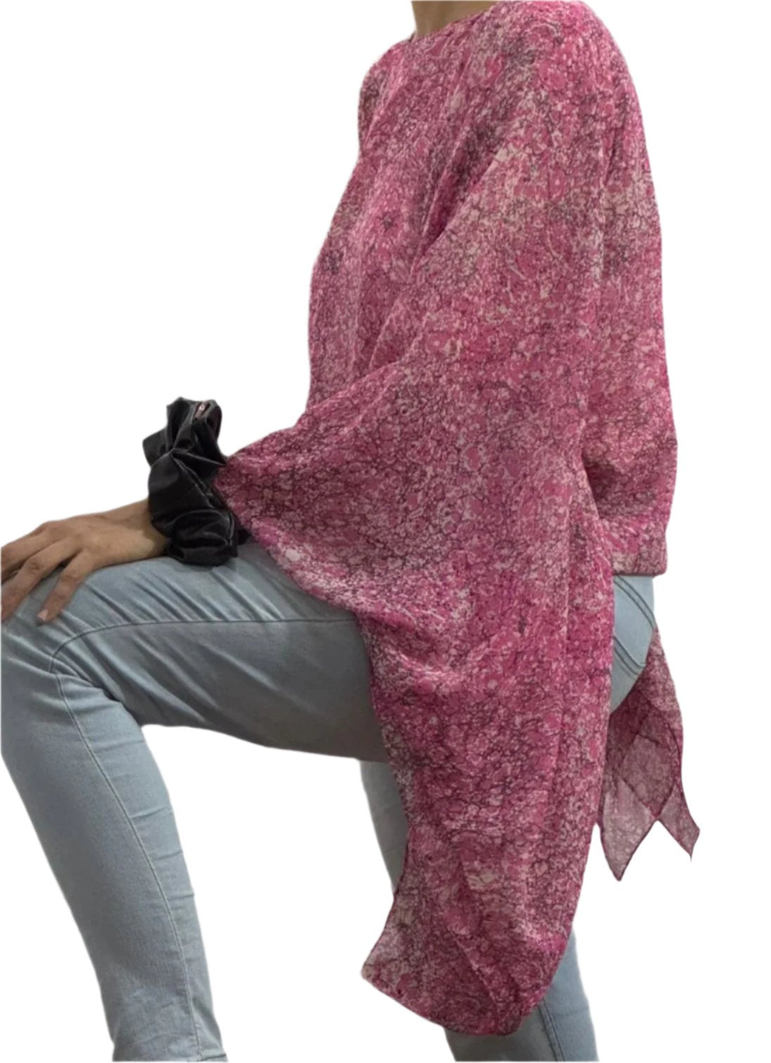 Crape Poncho Tops - Classis size (medium ) delivery in 2-3 days .