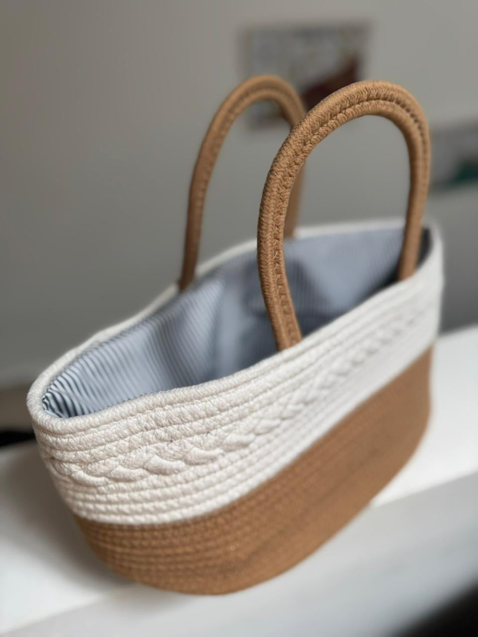 Nadine Home Collection - strong and Steady Handloom Basket delivery in 2-3 days .